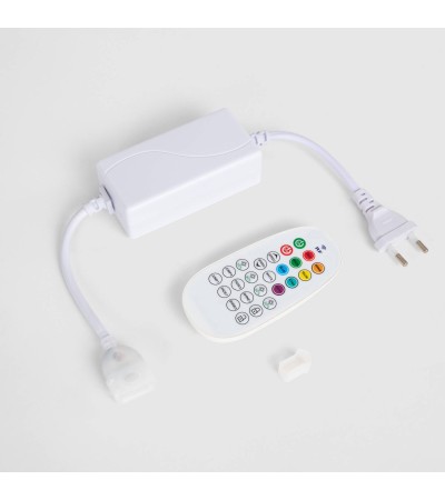 Contrôleur pour Ruban LED Néon Dimmable 220V RGB SFLEX8 avec Contrôleur RF