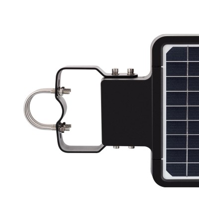 Lampadaire LED Solaire 4800lm 120 lm/W avec Détecteur de Présence et Crépusculaire - 53917 - vue 8