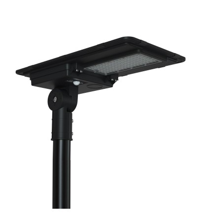 Lampadaire LED Solaire 6400 lm 160 lm/W Sinaí avec MPPT et Détecteur de Mouvement - 105651 - vue 3