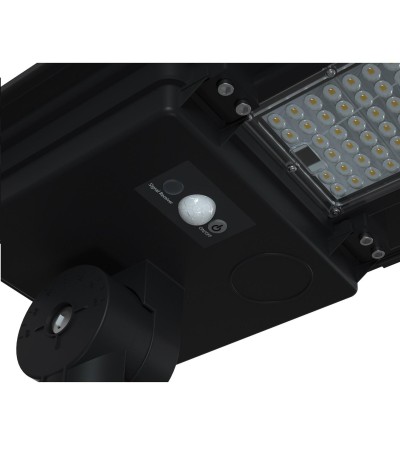 Lampadaire LED Solaire 6400 lm 160 lm/W Sinaí avec MPPT et Détecteur de Mouvement - 105651 - vue 6