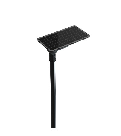 Lampadaire LED Solaire 6400 lm 160 lm/W Sinaí avec MPPT et Détecteur de Mouvement - 105651 - vue 7