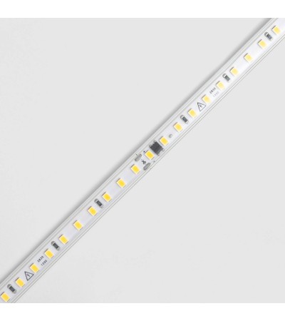 Ruban LED Dimmable 220V SMD Auto-Redressement 120 LED/m BOBINE 20m 8,5W/m 750lm/m Largeur 10mm Coupe 10cm IP65 - 173439…