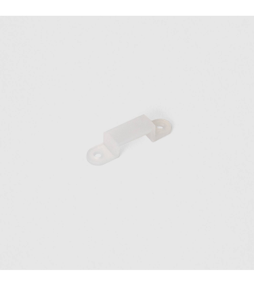 Agrafe de Fixation pour Ruban LED 220V 120 LED/m 20m Largeur 10mm Coupe 10cm IP65 - 173596 - vue 1