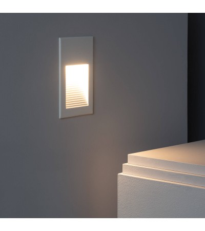 Balise Murale Extérieure LED 5W Encastrable Aluminium Olite - 173798 - vue 4