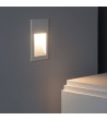 Balise Murale Extérieure LED 5W Encastrable Aluminium Olite - 173798 - vue 4