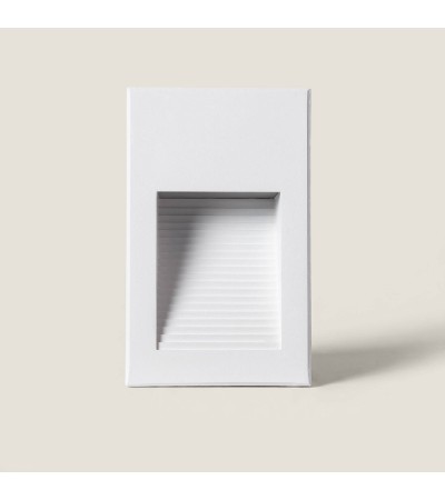 Balise Murale Extérieure LED 5W Encastrable Aluminium Olite - 173798 - vue 7