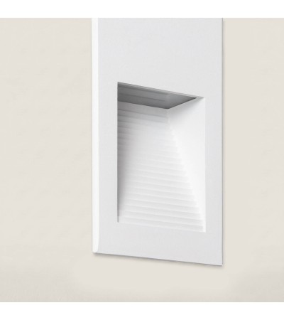 Balise Murale Extérieure LED 5W Encastrable Aluminium Olite - 173798 - vue 8