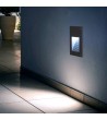 Balise Extérieure LED 3W Encastrable Murale Olite - 173874 - vue 2