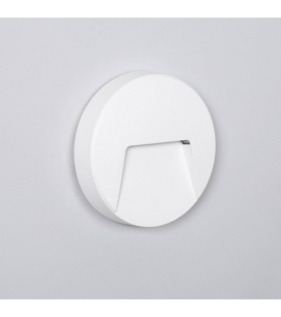 Balise Extérieure LED 3W Saillie Murale Rond Nilsa - 173929 - vue 4