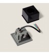 Balise Extérieure LED 2W Encastrable Murale Carrée Olite - 174061 - vue 9