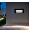 Balise Extérieure LED 4W Encastrable Murale Rectangulaire Edulis - 174174 - vue 11