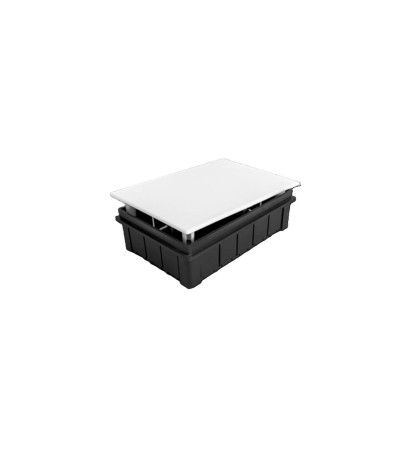 Boîte de Raccordement et de Dérivation Encastrable C36 avec Pince en Plastique 170x110x50 mm