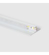 Profilé Aluminium Intégration Plâtre/Placo pour Ruban LED jusqu'à 15 mm avec Capot Continu - 174337 - vue 4