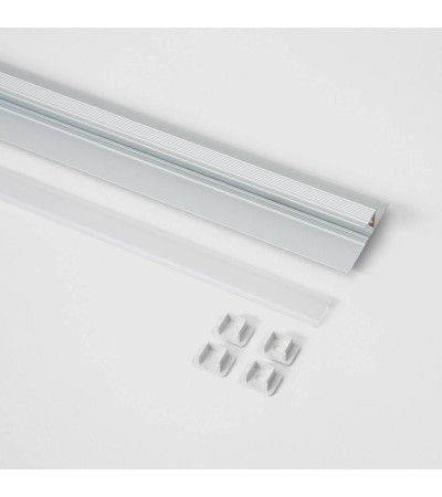 Profilé Aluminium Intégration Plâtre/Placo pour Ruban LED jusqu'à 15 mm avec Capot Continu - 174337 - vue 5
