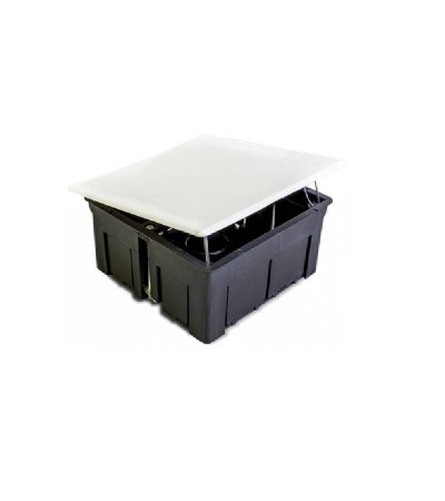 Boîtier de Connexion pour Cloison Creuse 105x150x50 avec Couvercle à Griffes Métalliques C43
