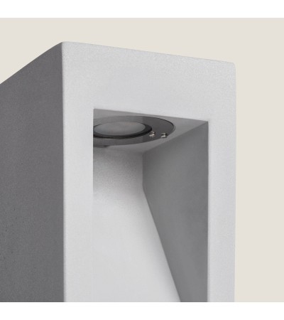 Balise Extérieure LED Dimmable 6W Ciment Lumixa - 174642 - vue 7