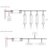 Convertisseur RF vers DALI DT6/DT8 avec BUS intégré SKYDANCE DA-ML Compatible avec Bouton-poussoir - 174726 - vue 8