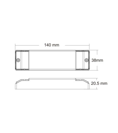Convertisseur RF vers DALI DT6/DT8 avec BUS intégré SKYDANCE DA-ML Compatible avec Bouton-poussoir - 174726 - vue 9