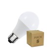 Pack de 5 Ampoules LED E27 10W 1000 lm A60 - 174729 - vue 2