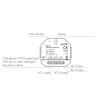 Convertisseur DALI-2 à TRIAC avec Push-Dim SKYDANCE DT-C pour Rail DIN Compatible avec Bouton-Poussoir - 174757 - vue 7