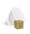 Pack de 5 Ampoules LED GU5.3 6W 550 lm MR16 - 174801 - vue 2