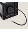 Balise Extérieure E27 Muret Aluminium 21 cm INDO - 175029 - vue 6