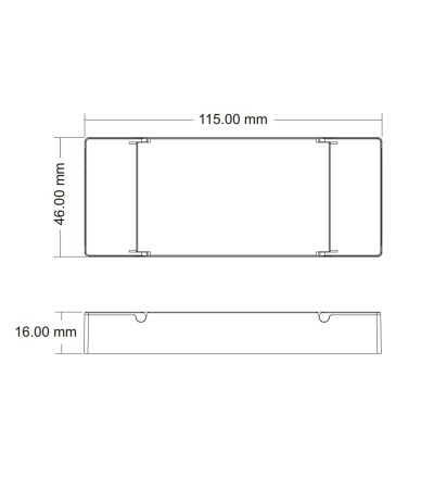 Contrôleur Ruban LED Monochrome/CCT 12-24-48V SKYDANCE V2-P Compatible avec Télécommande RF - 175556 - vue 3