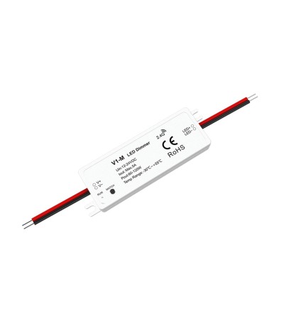 Contrôleur Ruban LED Monochrome 12-24V SKYDANCE V1-M Compatible avec Télécommande RF