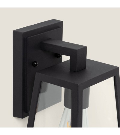 Lampe Murale Extérieure Aluminium et Verre Marlon - 175756 - vue 6