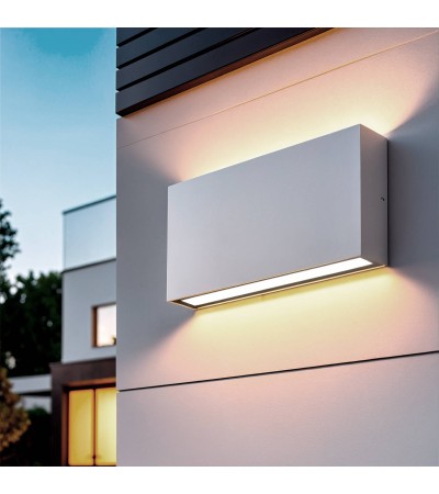 Applique Murale Extérieure LED 12W CCT Éclairage Double Face Rectangulaire Luming II