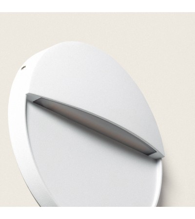 Applique Murale Extérieure LED 3W Saillie Rond Jade - 177009 - vue 5