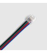 Connecteur pour Ruban LED 24V RGB SMD Largeur 8mm IP20 Double avec Câble - 177066 - vue 5