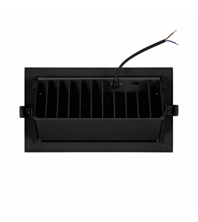 Downlight LED Rectangulaire Orientable Puce OSRAM Noir - 177521 - vue 4