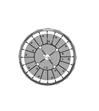 Cloche LED Industrielle UFO HBM Evo LUMILEDS 200lm/W SOSEN Dimmable DALI/Push - 177557 - vue 12