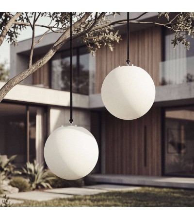 Suspension Sphérique Décorative Boule de Lumière LED RGB Evan Orb