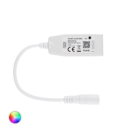 Mini Contrôleur Variateur Ruban LED 12/24V DC RGB WiFi