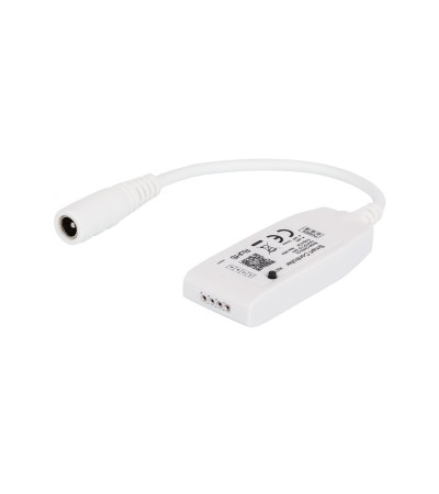 Mini Contrôleur Variateur Ruban LED 12/24V DC RGB WiFi - 61775 - vue 2