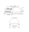 ModuleRelais ON/OFF DALI-2 / DMX 8 Canaux 16A SKYDANCE DH8 pour Rail DIN - 177637 - vue 4