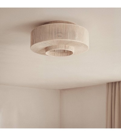 Plafonnier Corde en Coton Alma