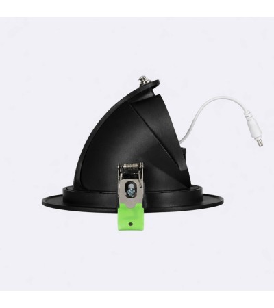 Downlight LED Rond Orientable Chip OSRAM 120 lm/W LIFUD Coupe Ø 160 mm Noir - 177676 - vue 5