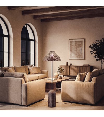 Lampadaire Rotin Nara - 177734 - vue 2