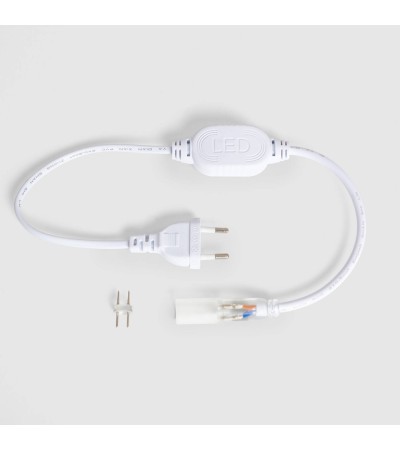 Câble Auto-Redressement Tuyau LED Rond 220V AC IP65 Coupe 100 cm - 177968 - vue 3