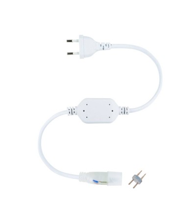 Câble Rectificateur pour Néon LED Flexible 360º Rond Monochrome - 178058 - vue 1
