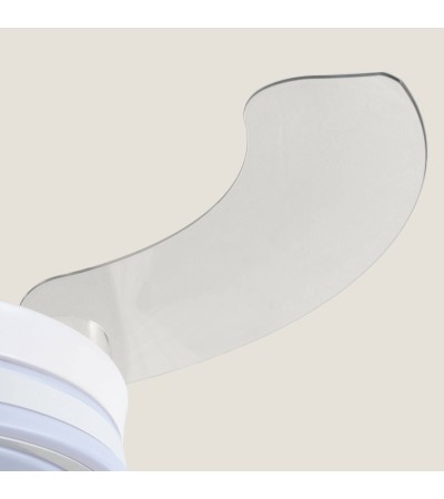 Ventilateur de Plafond avec Éclairage Silencieux DC Pales Rétractables Dalori Evo - 178172 - vue 4