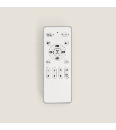 Ventilateur de Plafond avec Éclairage Silencieux DC Pales Rétractables Dalori Evo - 178172 - vue 7