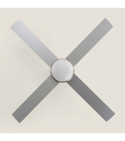 Ventilateur de Plafond avec Éclairage Silencieux DC Pales en Bois Navy Evo - 178181 - vue 3