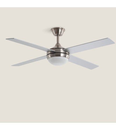 Ventilateur de Plafond avec Éclairage Silencieux DC Pales en Bois Navy Evo - 178181 - vue 5