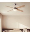 Ventilateur de Plafond avec Éclairage Silencieux DC Pales en Bois Navy Evo - 178181 - vue 11