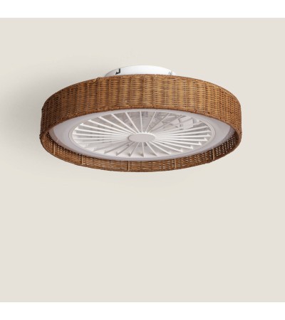 Ventilateur de Plafond avec Lumière Silencieux DC Ratán Nala - 178268 - vue 4