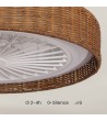 Ventilateur de Plafond avec Lumière Silencieux DC Ratán Nala - 178268 - vue 9